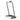 UREVO Walking Pad Handrail in black, promoting secure grip and added stability during walking workouts.